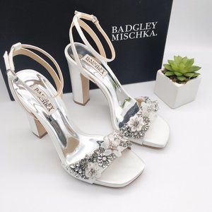 Badgley Mischka Womens Alexa Heeled Sandal